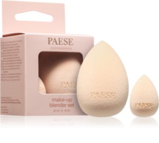 Paese Make Up Blender Set Foundation Sponsje 2 st