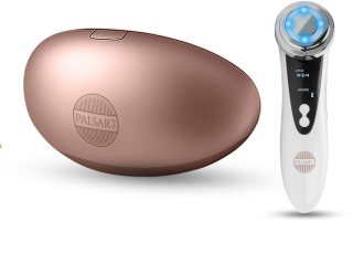 PALSAR7 Exclusive Set LED Lip Mask & Galvanic Iron set za zvýhodnenú cenu Rose Gold