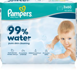 Pampers 99% Water Baby Wipes feuchte Feuchttücher für Kinder