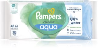 Pampers Harmonie Aqua vlhčené čistiace obrúsky pre deti