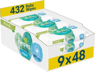 Pampers Harmonie Aqua vlažne maramice za djecu