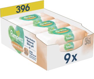 Pampers Harmonie Protect&Care nawilżane chusteczki oczyszczające dla dzieci z nagietkiem lekarskim