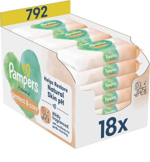 Pampers Harmonie Protect&Care vlhčené čistiace obrúsky pre deti s nechtíkom lekárskym