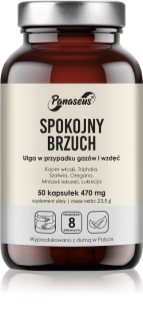 Panaseus Spokojny Brzuch kapsułki na wsparcie trawienia 50 caps.