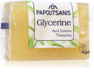 PAPOUTSANIS Glycerine Green Szilárd szappan testre 125 g