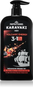 PAPOUTSANIS Karavaki Volcanic Energy puhdistusgeeli 3in1 550 ml