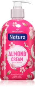 PAPOUTSANIS Natura Almond Cream liquid soap 480 ml