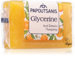 PAPOUTSANIS Glycerine Yellow Szilárd szappan testre 125 ml