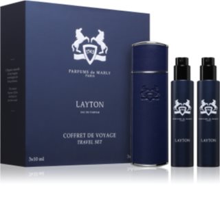 Parfums De Marly Layton Travel Set kit voyage avec étui pour homme