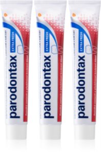 Parodontax Extra Fresh Zahnpasta gegen Zahnfleischbluten 3 x 75 ml