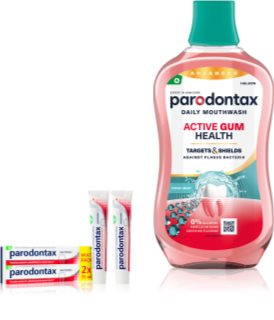 Parodontax Whitening & Acive Gum Health ensemble pour les dents
