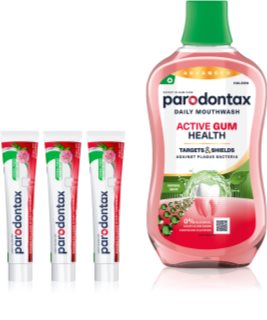 Parodontax Herbal Fresh & Active Gum Health ensemble pour les dents