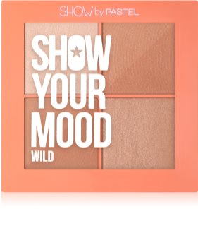 Pastel Show Your Mood Rouge Palette Farbton Wild 4x4.3 g