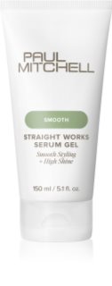 Paul Mitchell Smooth Straight Works Serum Gel gel para igualar y alisar el cabello 150 ml