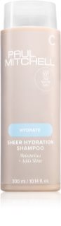 Paul Mitchell Hydrate Sheer Hydration Shampoo hydratisierendes Shampoo für glänzendes und geschmeidiges Haar 300 ml