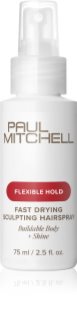 Paul Mitchell Flexible Hold Fast Drying Sculpting Hairspray lak za kosu za volumen i sjaj
