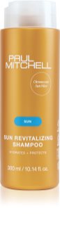 Paul Mitchell Sun Revitalizing Shampoo хидратиращ шампоан за коса увредена от слънце, хлор и солна вода 300 мл.