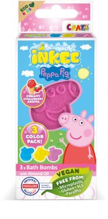 Peppa Pig Bath Bomb bomba de banho para crianças 3x15 g
