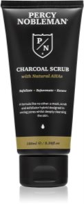 Percy Nobleman Charcoal Scrub exfoliating face cleanser 3-in-1 100 ml