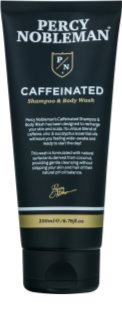 Percy Nobleman Caffeinated caffeine shampoo for men for body and hair 200 ml