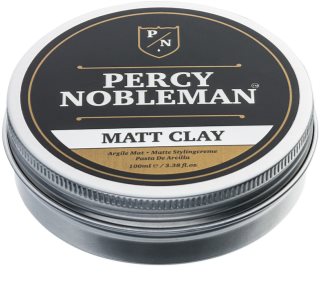 Percy Nobleman Matt Clay matujúci vosk na vlasy s ílom 100 ml
