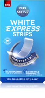 Perl Weiss White Strips Express belilni trakovi 4 kos