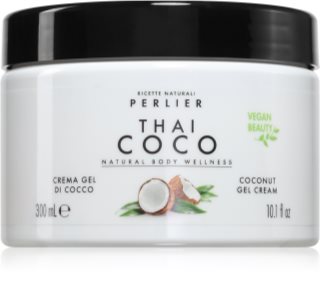 Perlier Thai Coco Body Gel-Cream Återfuktande - gel-kräm för kropp 300 ml