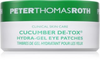 Peter Thomas Roth Cucumber De-Tox Hydra-Gel Eye Patches feuchtigkeitsspendende Gel-Maske für die Augen