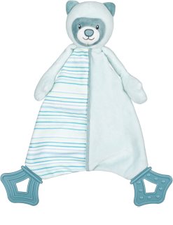 Petite&Mars Cuddle Cloth with Teether doudou per la nanna con dentaruolo Beer Mike 1 pz