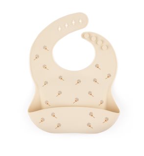 Petite&Mars Sam Beige 6m+ előke Dandelion 1 db
