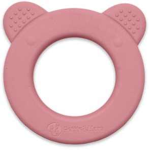 Petite&Mars Beary μασητικό με κουδουνίστρα Dusty Rose 0 m+ 1 τμχ