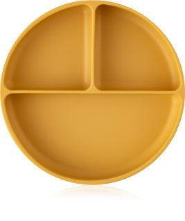 Petite&Mars Take&Match 6m+ dělený talíř kulatý Intense Ochre 1 ks