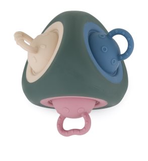 Petite&Mars Pop Up Triangle 10m+ mordedor Misty Green 1 un.