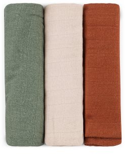 Petite&Mars Moussy couches lavables Earth Tones 68 x 68 cm 3 pcs