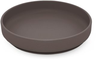 Petite&Mars Take&Match Silicone Plate šķīvis ar piesūcekni Bitter Cocoa 6m+ 1 gab.