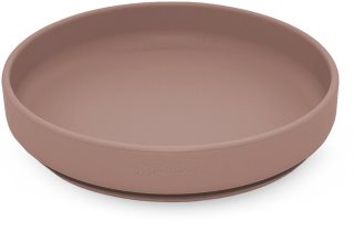 Petite&Mars Take&Match Silicone Plate šķīvis ar piesūcekni Velvet Latte 6m+ 1 gab.