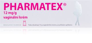 Pharmatex Pharmatex 12 mg/g vaginální krém - lokální antikoncepční přípravek 72 g