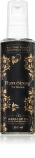 PheroStrong Massage Oil With Pheromones olio per massaggi con feromoni da donna 100 ml
