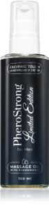 PheroStrong Massage Oil With Pheromones olejek do masażu z feromonami dla mężczyzn Limited Edition 100 ml