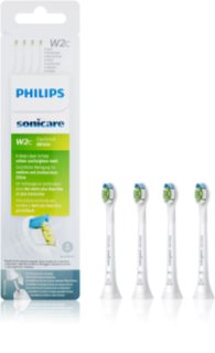 Philips Sonicare Optimal White Compact HX6074/27 testine di ricambio per spazzolino mini 4 pz