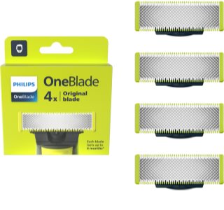 Philips OneBlade QP240/50 recarga de lâminas 4 un.