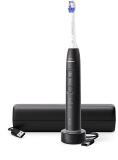 Philips Sonicare 6500 HX7411/02 Sonic Electric Toothbrush Black 1 pc