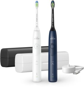 Philips Sonicare 5500 HX7119/01 spazzolino sonico elettrico. 2 corpi Blue&White 1 pz