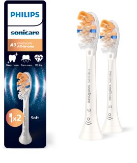 Philips Sonicare Premium All-in-One HX9092/87 Ersatzkopf für Zahnbürste White 2 St.