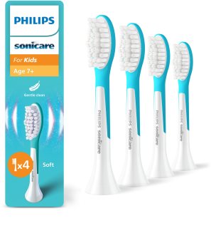 Philips Sonicare For Kids 7+ Standard HX6044/90 têtes de remplacement pour brosse à dents pour enfant 4 pcs
