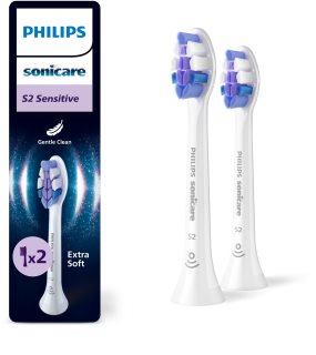 Philips Sonicare Sensitive HX6052/87 dantų šepetėlio pakaitinės galvutės 2 vnt.