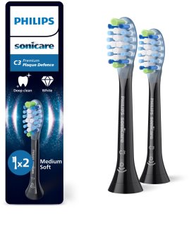 Philips Sonicare Premium Plaque Defense HX9042/88 cabeças de reposição para escova de dentes 2 un.