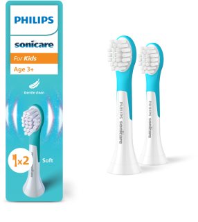 Philips Sonicare For Kids Mini 3+ HX6032/90 têtes de remplacement pour brosse à dents pour enfant 2 pcs