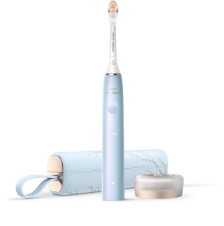 Philips Sonicare 9900 DiamondClean Prestige Limited Edition HX9997/32 sonična električna zobna ščetka z aplikacijo Baby Blue 1 kos