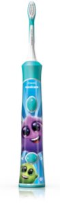 Philips Sonicare For Kids HX6322/04 brosse à dents électrique sonique pour enfant avec Bluetooth Aqua 1 pcs